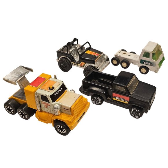 Lot of‎ 4 Vintage Tonka Vehicles - Picture 1 of 6